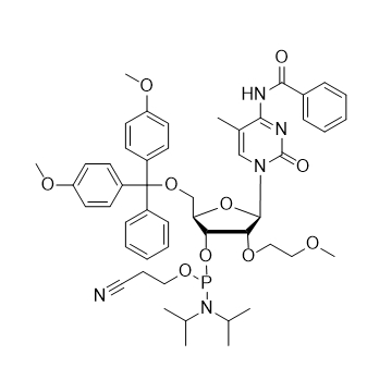 5-Me-2'-O-MOE-C(Bz) 亚磷酰胺单体,5-Me-DMT-2'-O-MOE-C(Bz)-CE-Phosphoramidite