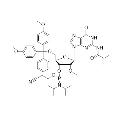 2'-OMe-G(iBu) 亚磷酰胺单体,2'-OMe-iBu-G-CE-Phosphoramidite
