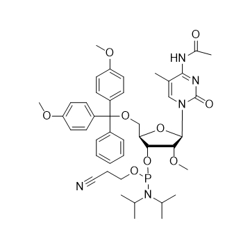 5-Me-2'-OMe-C(Ac) 亚磷酰胺单体,5-Me-DMT-2'-O-Me-C(Ac)-CE-Phosphoramidite