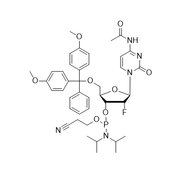 2'-F-dC(Ac) 亚磷酰胺单体,2'-F-Ac-dC-CE-Phosphoramidite