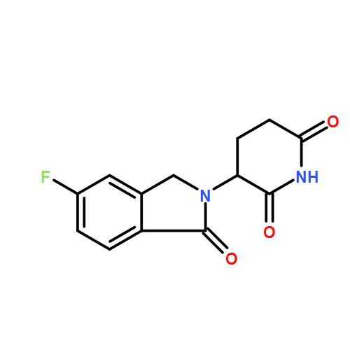 3-(5-fluoro-1-oxoisoindolin-2-yl)piperidine-2,6-dione