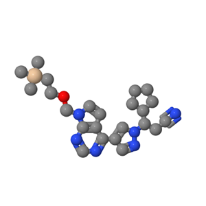 3-环戊基-3-[4-(7-(2-(三甲基硅基)乙氧基]甲基-7H-吡咯并[2,3-D]嘧啶-4-基)-1H-吡唑-1-基]丙腈