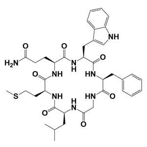NK-2受体拮抗剂多肽L 659877