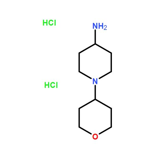 1-(tetrahydro-2H-pyran-4-yl)piperidin-4-amine dihydrochloride