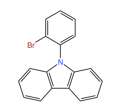 N-(2-溴苯基)咔唑,N-(2-BroMophenyl)-9H-carbazole