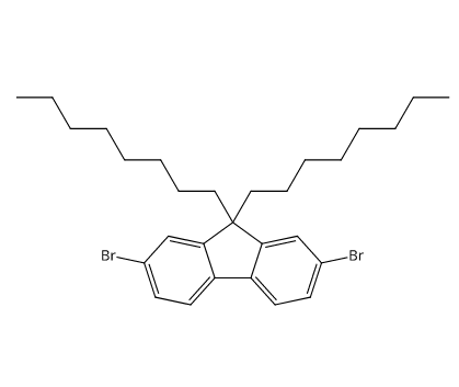 2,7-二溴-9,9-二辛基芴,2,7-Dibromo-9,9-dioctylfluorene