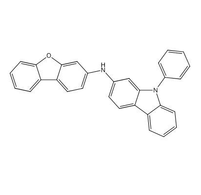 N-3-二苯并呋喃基-9-苯基-9H-咔唑-2-胺,N-3-Dibenzofuranyl-9-phenyl-9H-carbazol-2-amine