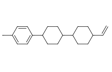 1-((反式,反式)-4'-乙烯基(1,1'-联环己烷)-4-基)-4-甲基苯,1-[(trans,trans)-4'-ethenyl[1,1'-bicyclohexyl]-4-yl]-4-methylbenzene