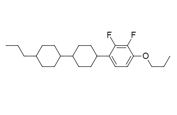 2,3-二氟-1-丙氧基-4-[(反式,反式)-4'-丙基[1,1'-联环己基]-4-基]苯,Benzene, 2,3-difluoro-1-propoxy-4-(trans-4'-propyl[1,1'-bicyclohexyl]-4-yl)-