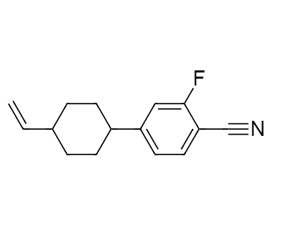 反式-2-氟-4-(4-乙烯基-環(huán)己基)-苯甲腈；3-氟-4-氰基苯基環(huán)己基乙烯,4-(4-ethenylcyclohexyl)-2-fluorobenzonitrile、Benzonitrile,4-(trans-4-ethenylcyclohexyl)-2-fluoro-