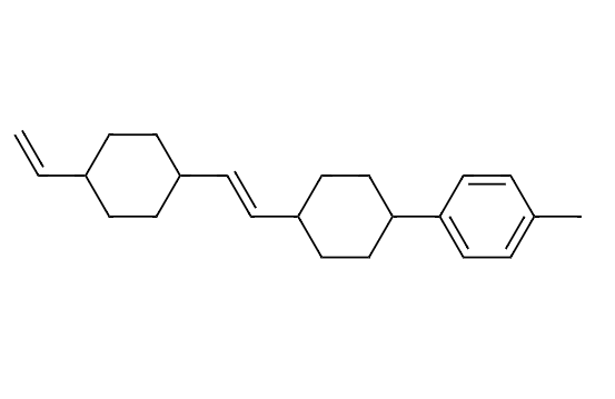 1-（4-甲基苯基環(huán)己基）-2-（4-乙烯基環(huán)己基）乙烯,1 - (4-methylphenylcyclohexyl) - 2 - (4-vinylcyclohexyl) ethylene