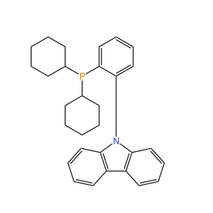 9- [2-(二环己基膦基)苯基] -9H-咔唑,9-[2-(Dicyclohexylphosphino)phenyl]-9H-carbazole