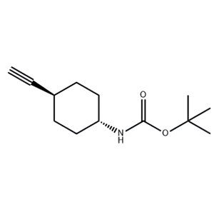 反式-1-(BOC-氨基)-4-乙炔基环己烷