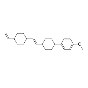 1-(4-甲氧基苯基环己基)-2-(4-乙烯基环己基)乙烯
