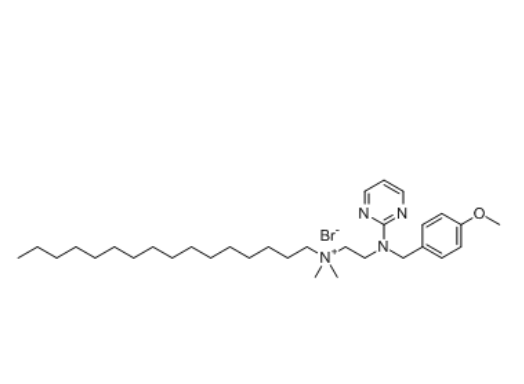 嘧苯十六铵,Tonzonium bromide