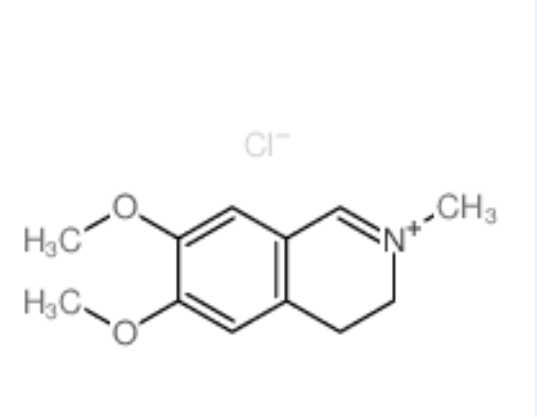 Isoquinolinium,3,4-dihydro-6,7-dimethoxy-2-methyl-, chloride (1:1),Isoquinolinium,3,4-dihydro-6,7-dimethoxy-2-methyl-, chloride (1:1)