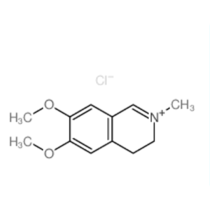 Isoquinolinium,3,4-dihydro-6,7-dimethoxy-2-methyl-, chloride (1:1),Isoquinolinium,3,4-dihydro-6,7-dimethoxy-2-methyl-, chloride (1:1)