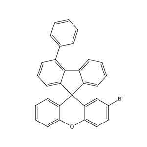 2′-溴-4-苯基螺[9H-芴-9,9′-[9H]氧杂蒽],2′-Bromo-4-phenylspiro[9H-fluorene-9,9′-[9H]xanthene]