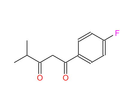 1-(4-氟苯基)-4-甲基戊-1,3-二酮,1-(4-fluorophenyl)-4-methylpentane-1,3-dione