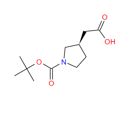 (R)-N-Boc-3-四氢吡咯乙酸,(R)-N-Boc-3-pyrrolidineacetic acid