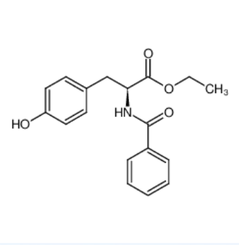 N-苯甲酰-L-酪氨酸乙酯,Ethyl N-benzoyl-L-tyrosinate