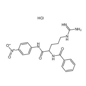 N-苯甲酰基-DL-精氨酰-4-硝基苯胺盐酸盐,N-Benzoyl-DL-arginine-4-nitroanilide hydrochloride