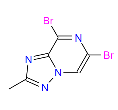 6,8-二溴-2-甲基-[1,2,4]三唑并[1,5-A]吡嗪,6,8-Dibromo-2-methyl-[1,2,4]triazolo[1,5-a]pyrazine