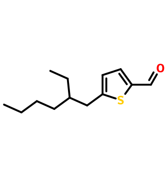 5-異辛基-2-噻吩甲醛,5-(2-ethylhexyl)thiophene-2-carbaldehyde