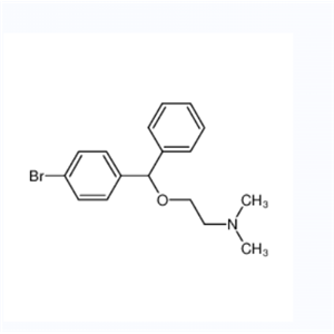溴苯海明,N-2-(4-bromobenzhydryloxy)ethyldimethylamine