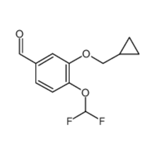 4-(二氟甲氧基)-3-(环丙基甲氧基)苯甲醛,3-(Cyclopropylmethoxy)-4-(difluoromethoxy)benzaldehyde