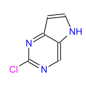 2-氯-5H-吡咯并[3,2-D]嘧啶,2-CHLORO-5H-PYRROLO[3,2-D]PYRIMIDINE