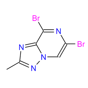 6,8-二溴-2-甲基-[1,2,4]三唑并[1,5-A]吡嗪；1198475-31-8