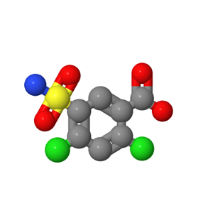 2736-23-4；	2,4-二氯-5-磺酰胺基苯甲酸