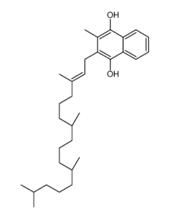 二氢维他命 K1,[R-[R*,R*-(E)]]-2-methyl-3-(3,7,11,15-tetramethylhexadec-2-enyl)naphthalene-1,4-diol