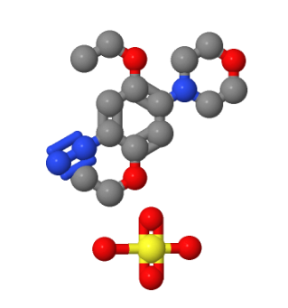 2,5-二乙氧基-4-(4-吗啉基)重氮苯硫酸盐,2,5-Diethoxy-4-(4-morpholinyl)benzenediazonium sulfate