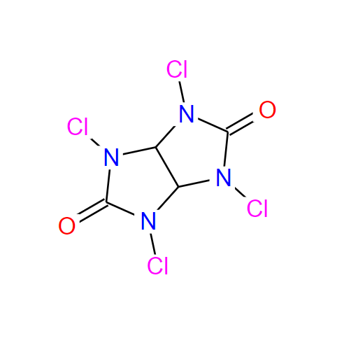 四氯甘脲,1,3,4,6-Tetrachlorotetrahydroimidazo(4,5-d)imidazole-2,5(1H,3H)-dione