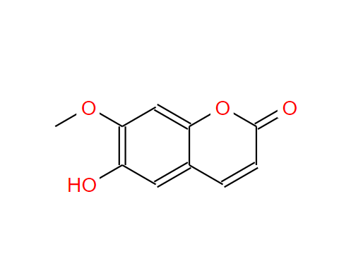 异莨菪亭,6-Hydroxy-7-methoxy-2H-chromen-2-one