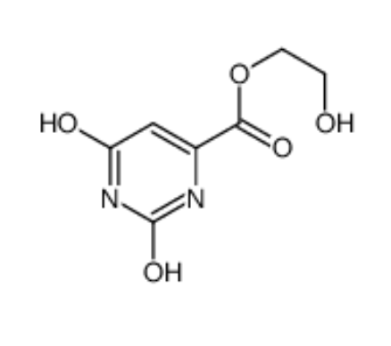 2-hydroxyethyl 2,4-dioxo-1H-pyrimidine-6-carboxylate,2-hydroxyethyl 2,4-dioxo-1H-pyrimidine-6-carboxylate