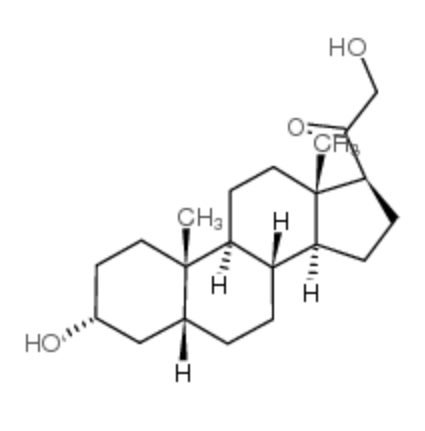 四氢11-脱氧皮质酮,3alpha,21-dihydroxy-5beta-pregnan-20-one
