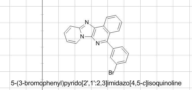 5-(3-bromophenyl)pyrido[2',1':2,3]imidazo[4,5-c]isoquinoline