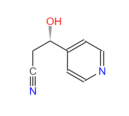 4-Pyridinepropanenitrile,beta-hydroxy-,(betaS)-(9CI),4-Pyridinepropanenitrile,beta-hydroxy-,(betaS)-(9CI)