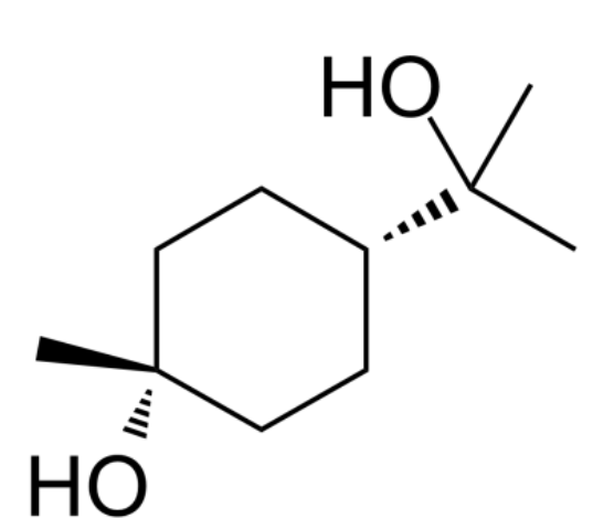 4-p-樟烷-1,8-二醇,cis-4-hydroxy-alpha,alpha,4-trimethylcyclohexanemethanol