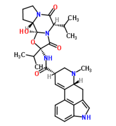 麦角异柯宁碱,(8alpha)-12'-hydroxy-2',5'alpha-diisopropylergotaman-3',6',18-trione