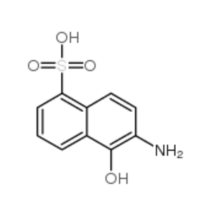 6-amino-5-hydroxynaphthalene-1-sulphonic acid