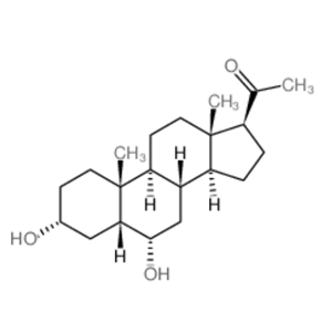Pregnan-20-one,3,6-dihydroxy-, (3a,5b,6a)-