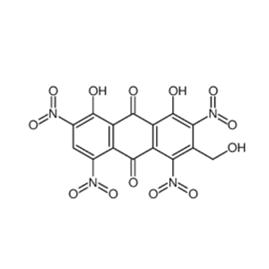 4,5-dihydroxy-2-hydroxymethyl-1,3,6,8-tetranitroanthraquinone,4,5-dihydroxy-2-hydroxymethyl-1,3,6,8-tetranitroanthraquinone