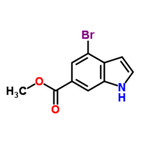 4-溴-1H-吲哚-6-羧酸甲酯