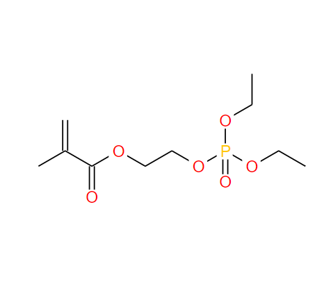 2-[(diethoxyphosphinyl)oxy]ethyl methacrylate,2-[(diethoxyphosphinyl)oxy]ethyl methacrylate