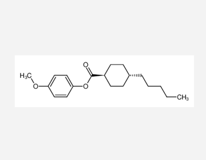 戊环甲酸对甲氧基苯酚酯,4-methoxyphenyl trans-4-pentylcyclohexanoate