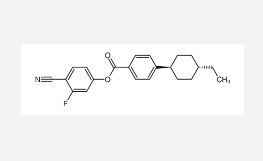 反,反-4-(4-乙基环己基)苯甲酸-4-氰基-3-氟苯酯,Benzoic acid,4-(trans-4-ethylcyclohexyl)-, 4-cyano-3-fluorophenyl ester